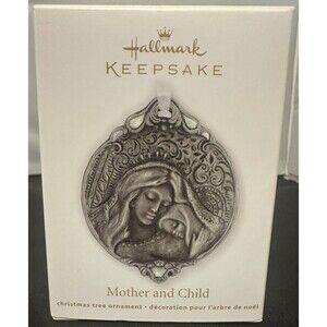 Hallmark Keepsake Ornament 2012 Die-Cast Metal Mother And Child NIB